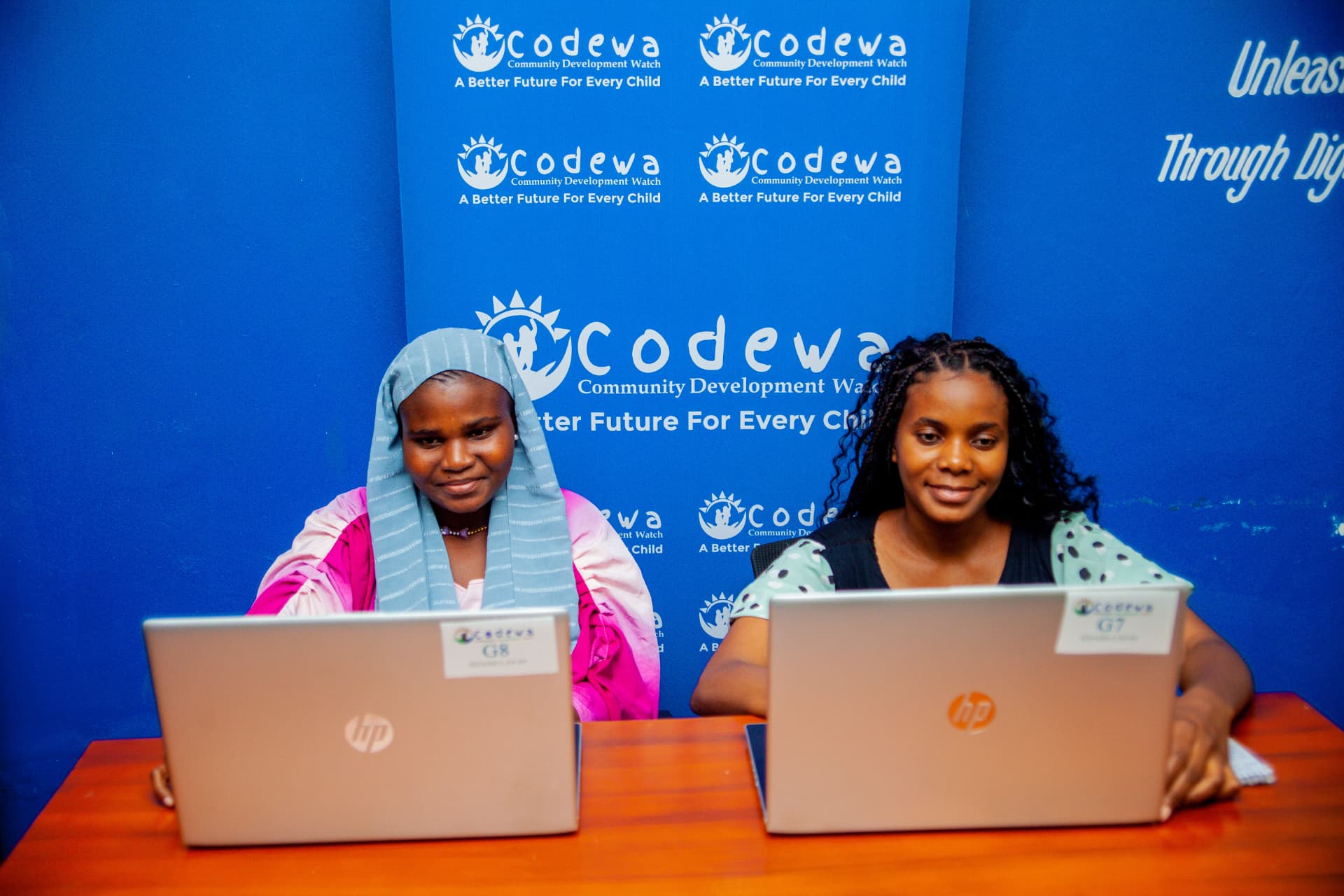 CODEWA IT lab and digital skills graduates